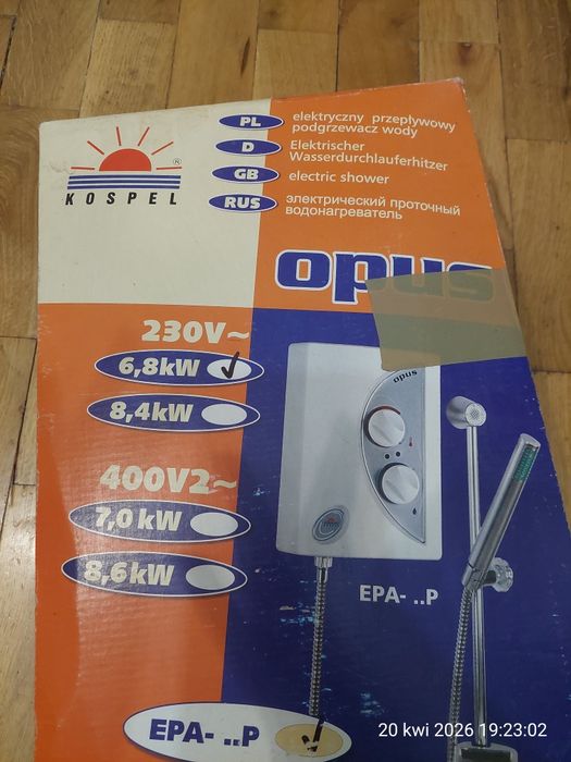Elektryczny podgrzewacz wody