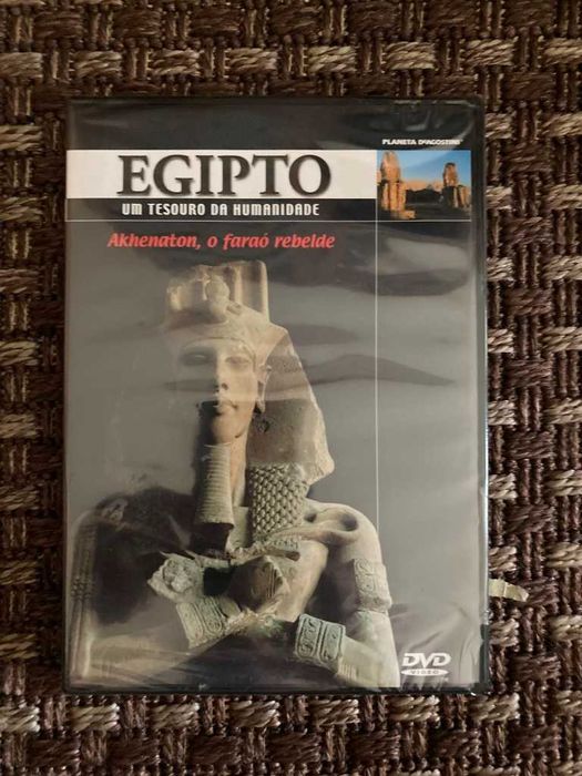 Antigo Egipto - 4 Livros capa dura / 4 DVDs / 4 fascículos / Oferta