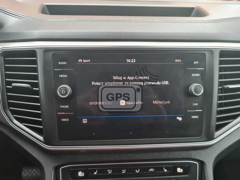 Android Auto CarPlay AppConnect Volkswagen VW MIB 2 Discover Media Map