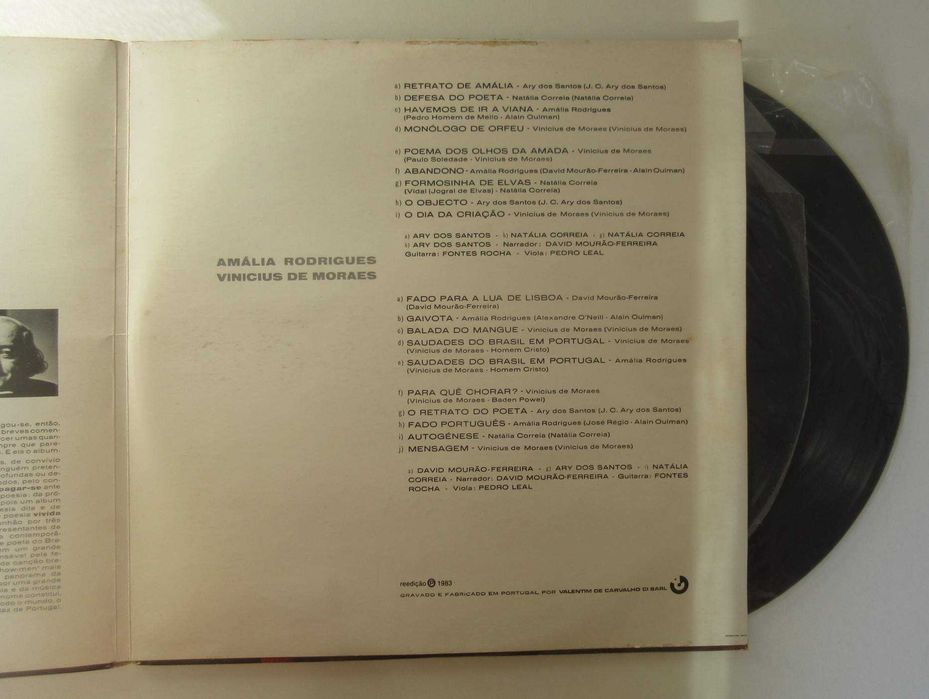 Amália Rodrigues / Vinicius De Moraes - Amália / Vinicius (LP DUPLO)