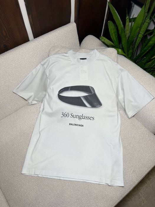 Футболка Balenciaga! Oversize! Розпродаж люксових речей! Знижки до 70%