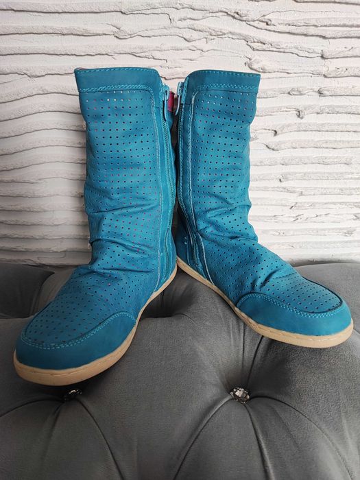 Buty wiosna dziewczynka ażurowe rozm.wkl.22cm
