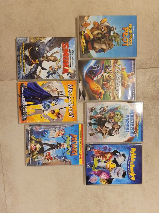 Pakiet 7 filmów DreamWorks DVD
