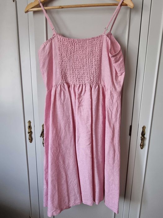 Vestido de risca c/ Novo GUESS