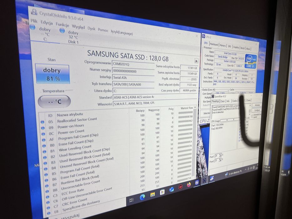 Komputer HP Pro 3400M - i5 / GTX 660 / 8Gb SSD + HDD - licencja Win