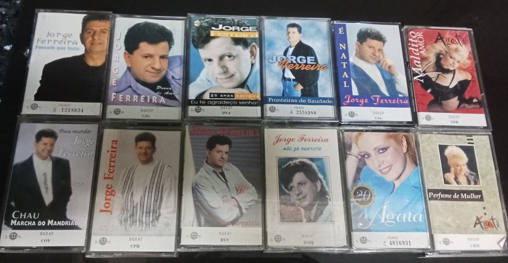 Cassetes Antigas Originais 2€