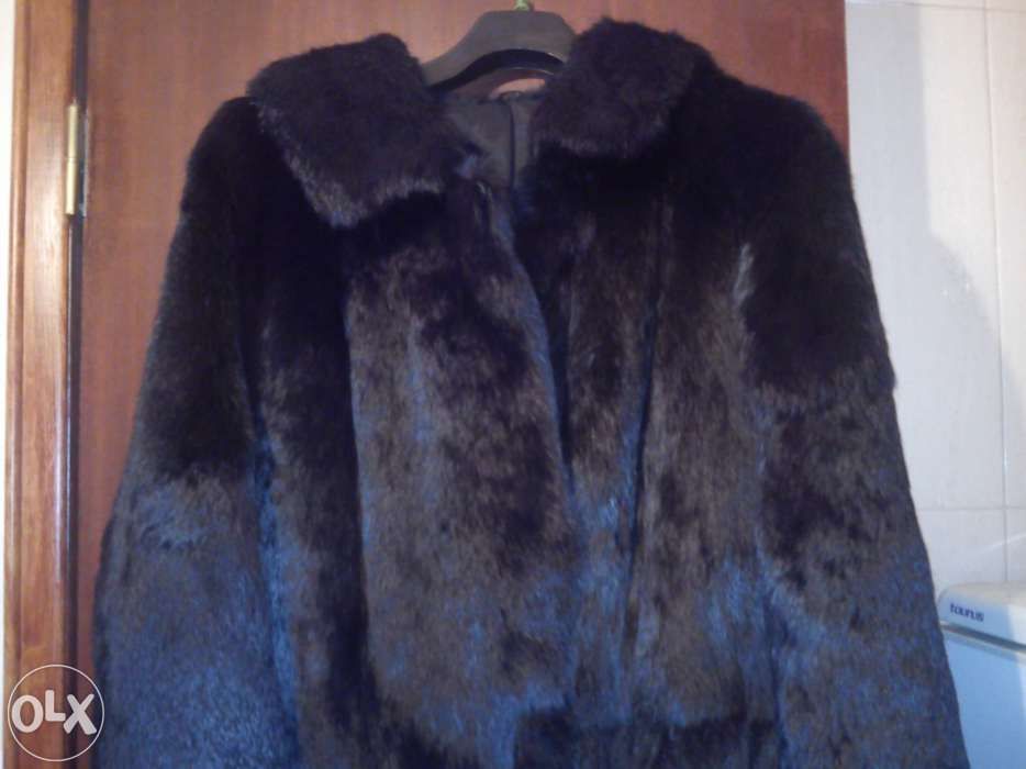 Casaco Comprido Pele Coelho