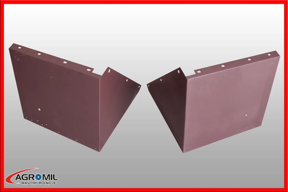 Płaszcz tylnego błotnika stary typ ursus C-385 kpl metalowe