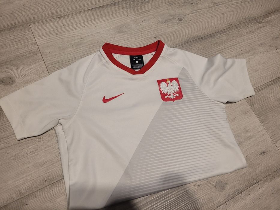 Nike koszulka POLSKA ORGINALNA S roz 128-134