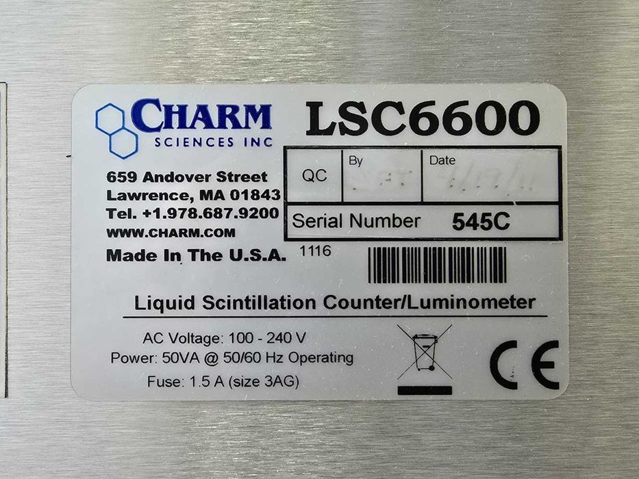 Charm II tester, do testowania antybiotyków, testing analyzer