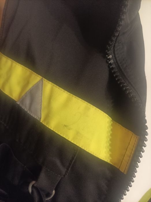 Kamizelka odblask straż + czapka polarowa straż gratis