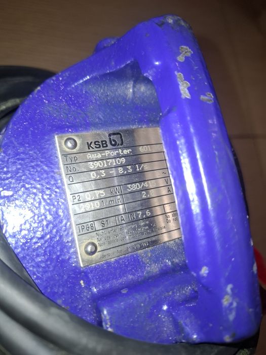 Pompa do brudnej wody KSB Ama-Porter 601nd