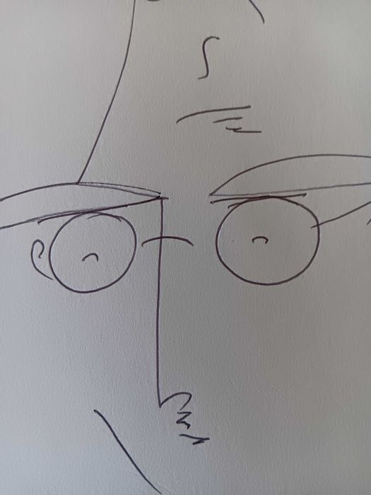 Desenho Original a Tinta da China - Yvens Pessoa