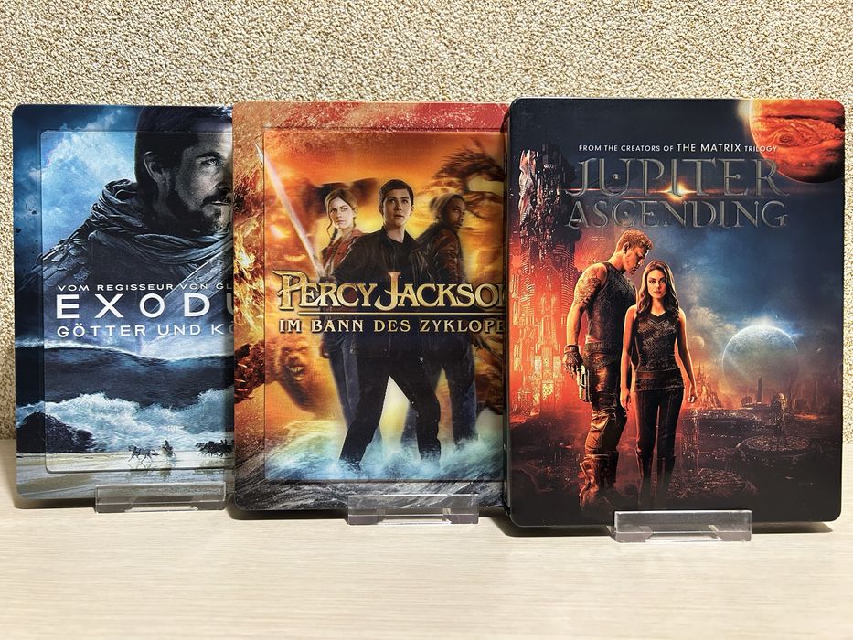 Steelbook Blu-ray Годзилла 1-2/ Элизиум/ Смерть на Ниле