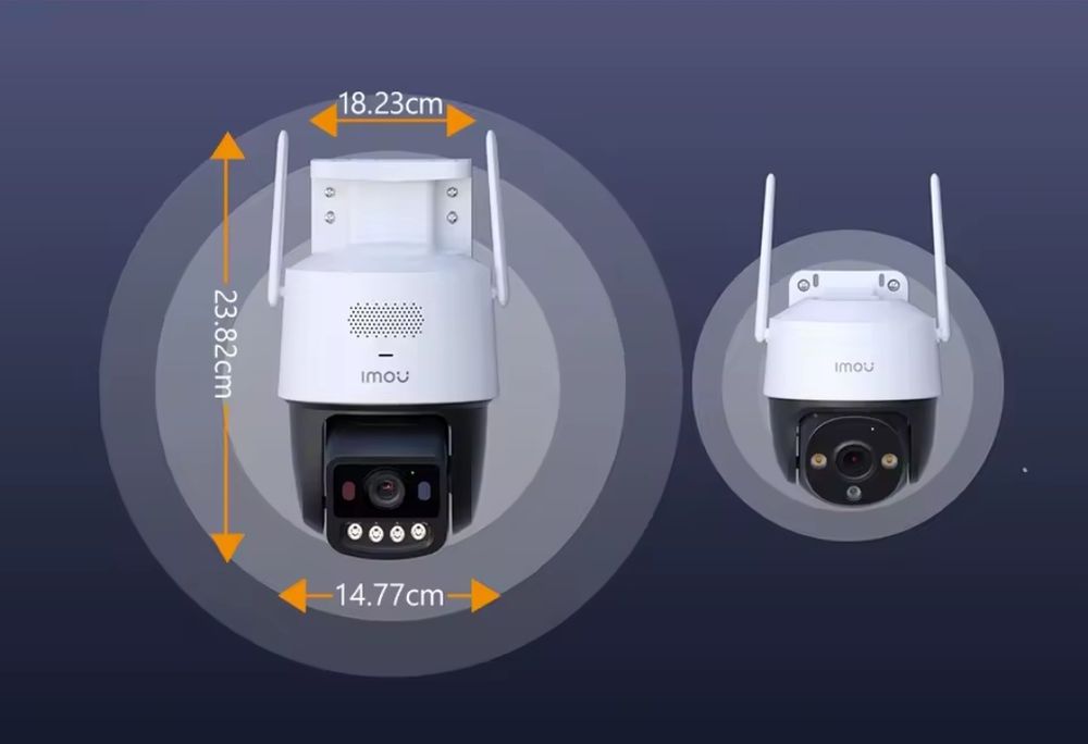Wifi камера IMOU TITAN PRO 6MP 3K+
