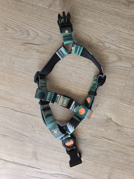 Szelki walk-in Seadog dla psa Run Forest - S, 25 mm podszycie, airtag