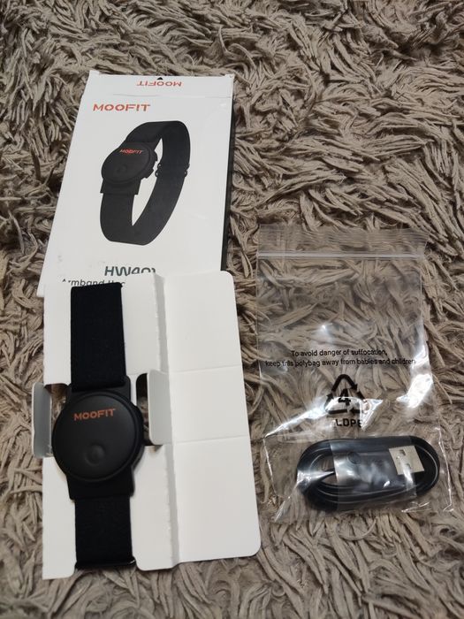 Moofit HW401 Браслет с монитором сердечного ритма, водонепроницаемый I