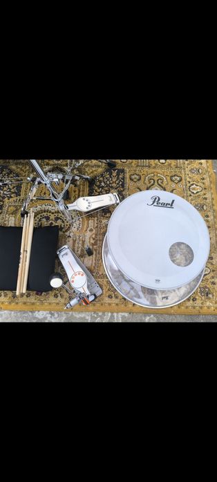 Conjunto  Bateria Pearl + pratos Zildjian