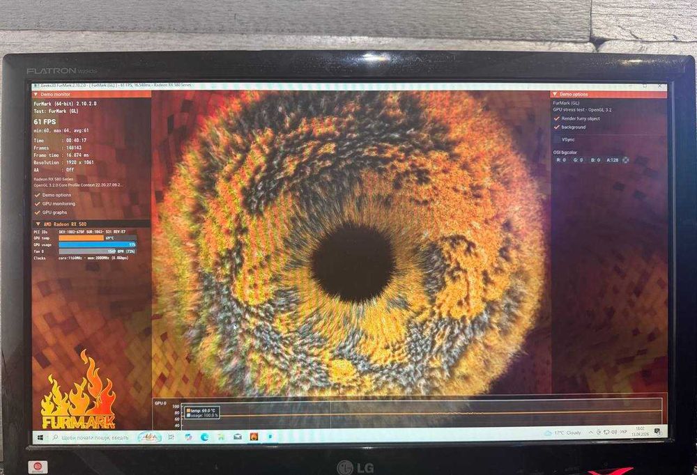 Ігровий ПК i3-10100F / RX 580 8GB / SSD + HDD / Cougar 500W + Гарантія