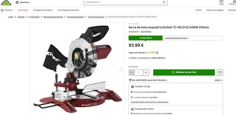 serra cicular einhel