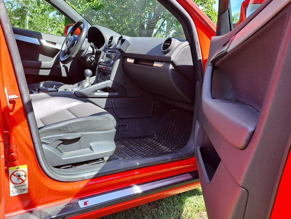 Ogniste Audi A3 quattro