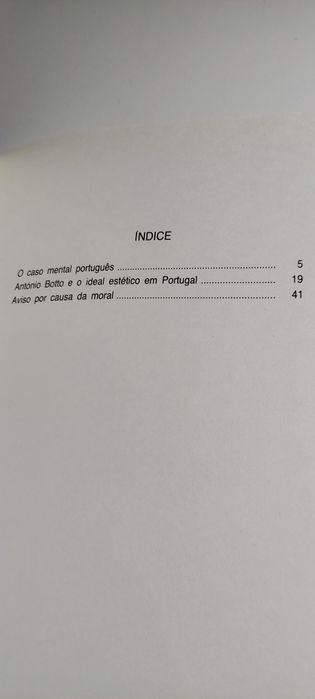 Aviso por causa da Moral - Fernando Pessoa