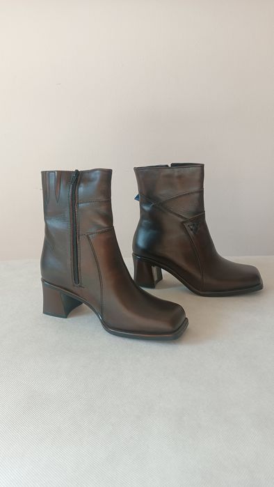 Buty Kozaki Damskie na obcasie