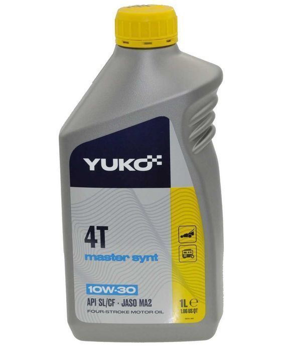 Масло YUKO MASTER SYNT 4T SAE 10W-30 полусинтетика 1л смаз144