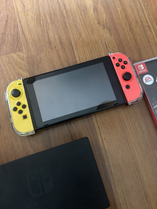 Nintendo switch com jogo