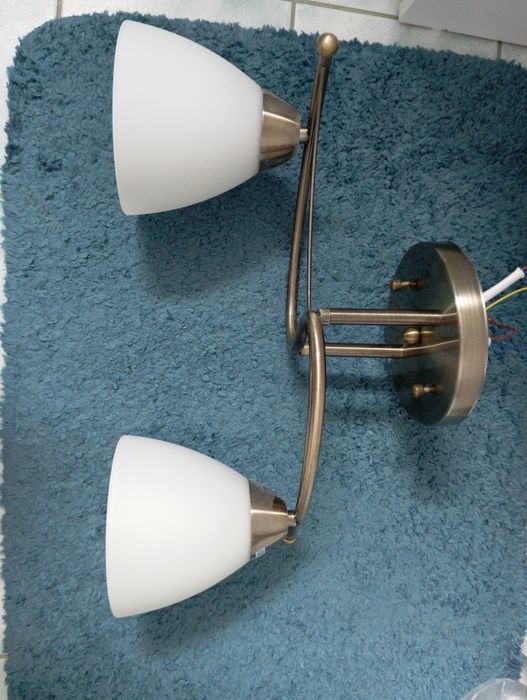 Lampa plafon 2 lampiony