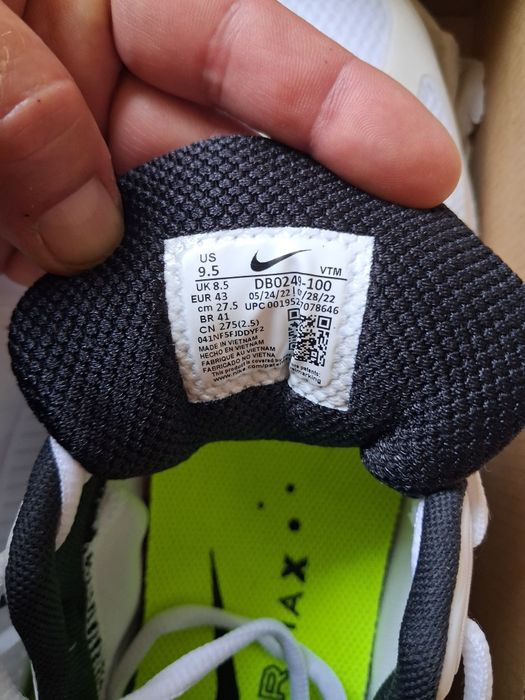 Кроссовки Nike air max genome white