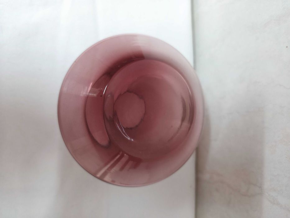 Porta velas em vidro