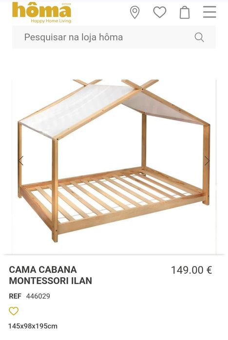 Cama criança - Montessori