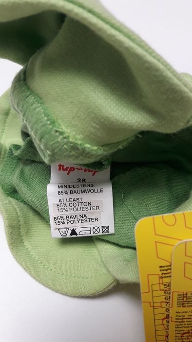 Czapeczka wiosenna wiosna bawełniana czapka wiązana 38