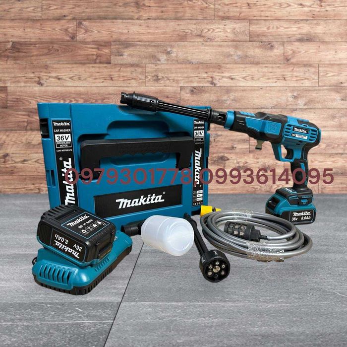 Акумуляторна міні мойка Makita DXR-922 Мийка високого тиску Керхер 36V
