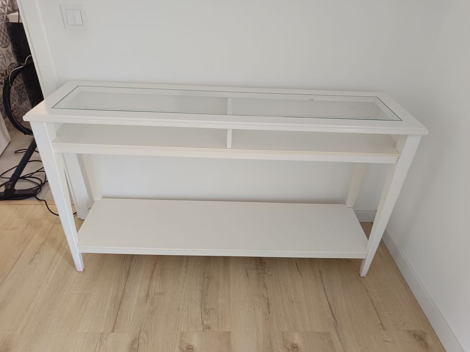 Consola branca Ikea LIATORP