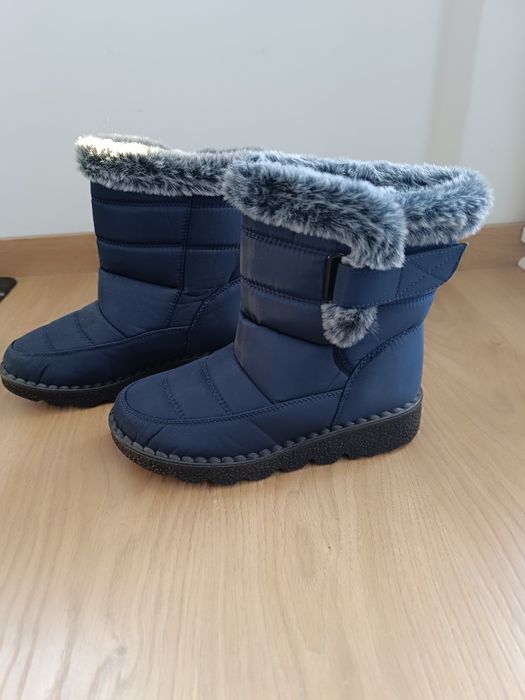 Nowe buty zimowe róż. 37