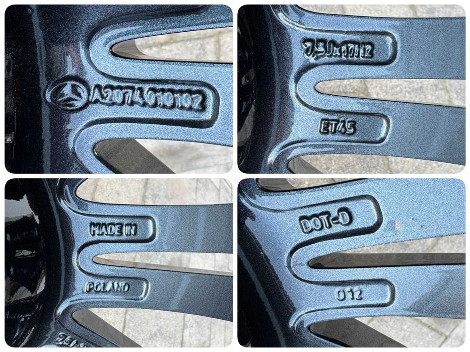 FELGI 17 BMW Cupra MINI Mercedes SsangYong 5x112 7.5J ET45 ORG. #152