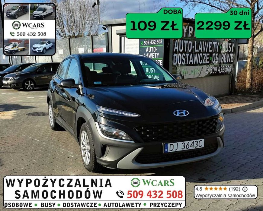 Wypożyczalnia samochodów bus osobowych dostawczych wynajem samochodu