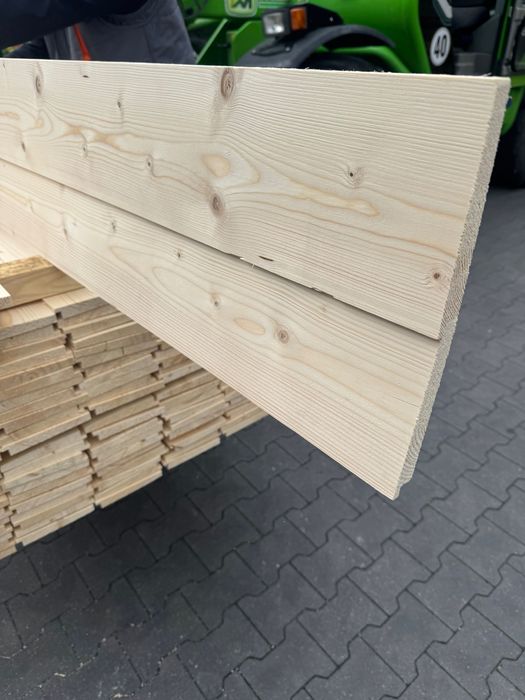 Deska elewacyjna diagonalna 21x148 Świerk skandynawski Szalówka