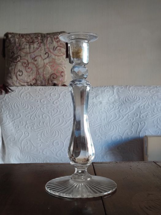 Candelabro de vidro