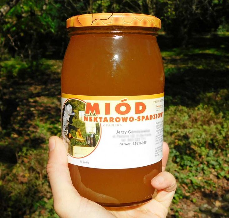 Zestaw miodów 3x akacjowy wielokwiat spadziowo-nektar infekcje dzieci