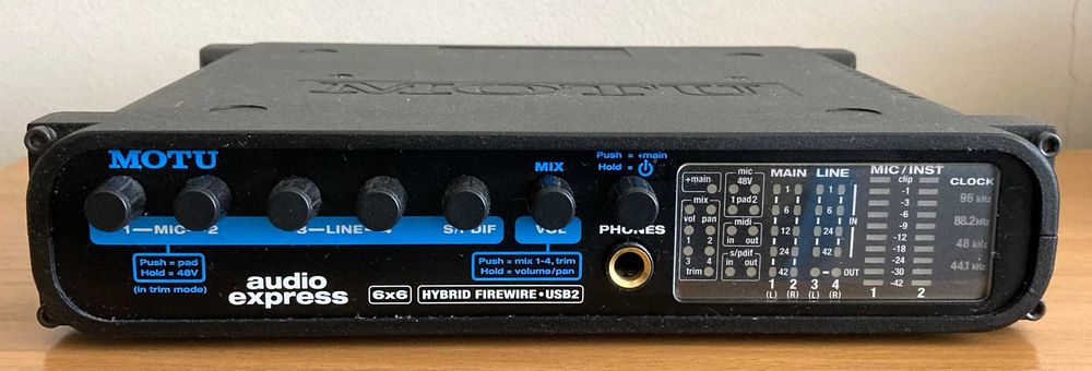 MOTU Audio Express interfejs karta audio USB FireWire