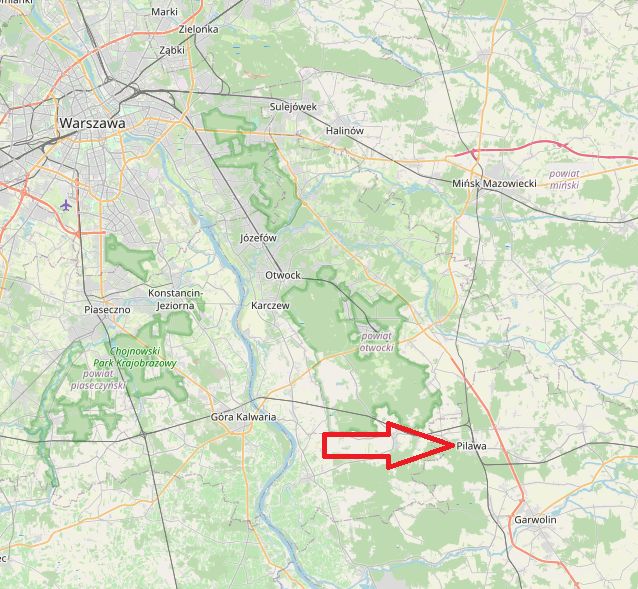 Sprzedam atrakcyjnie położoną działkę budowlaną w Pilawie MPZP