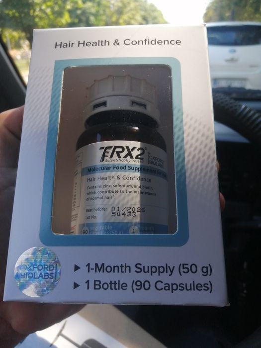 Есть в наличии!! Продам витамины от выпадения волос TRX2.Срок до 11.27