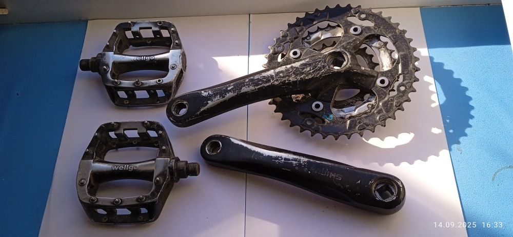 ВЕЛО Шатуны Shimano Acera FC-M361 175 мм