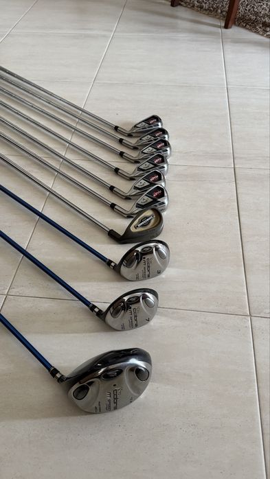 Callaway RAZR set Ferros + Drive e Madeiras King Cobra