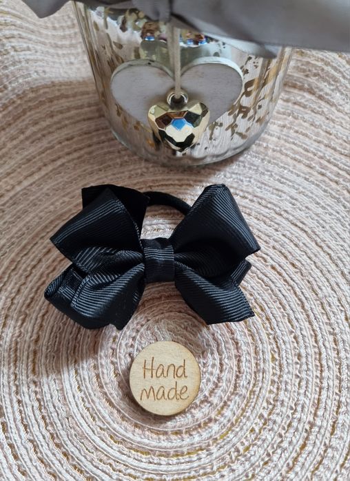 Gumka do włosów z kokardką