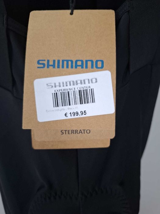 Spodnie rowerowe męskie Shimano Evolve Bib Tights black roz. M