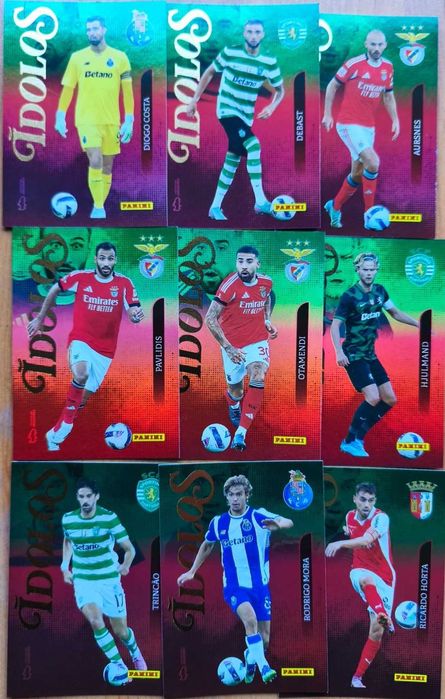 IDOLOS do Futebol Português 2025/26 - Trading Cards Panini